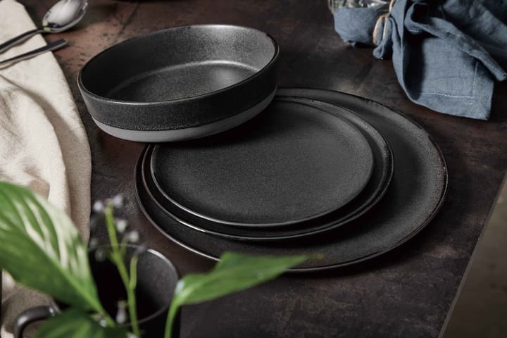 로 접시 Ø23 cm, Titanium black Aida | 아이다
