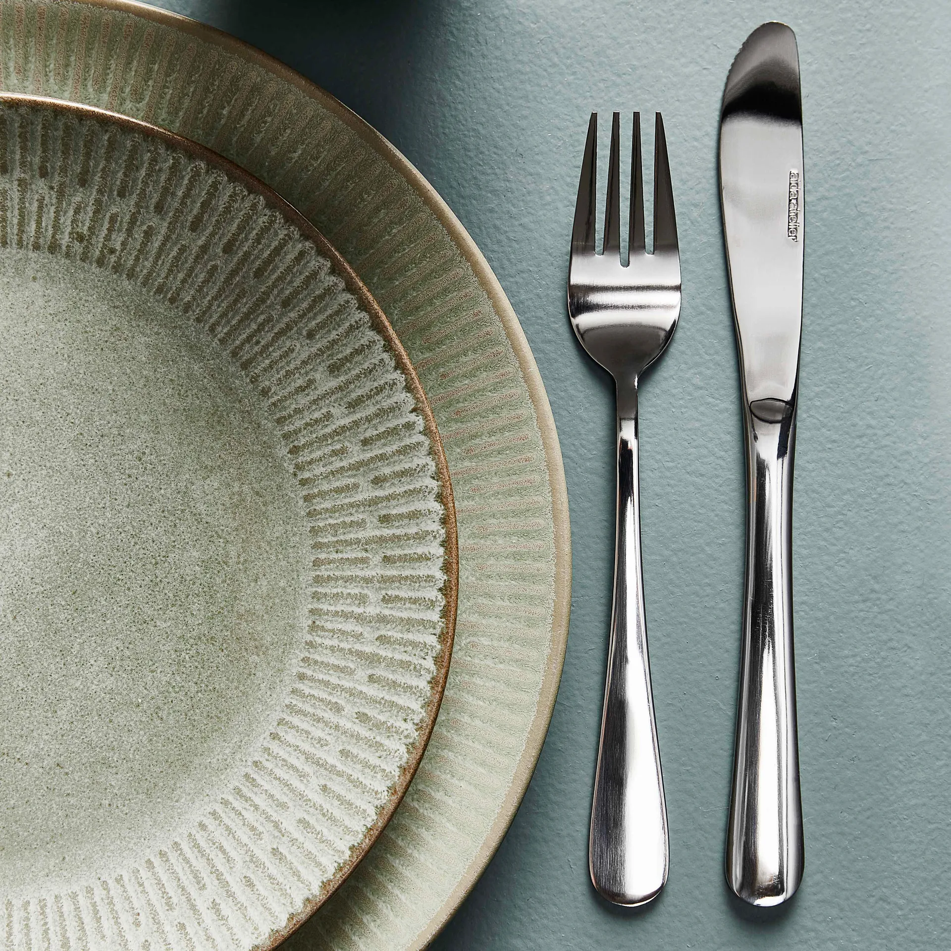 릴리프 접시 27 cm, green Aida | 아이다