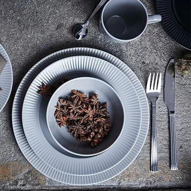 그루비 접시 27 cm, grey Aida | 아이다