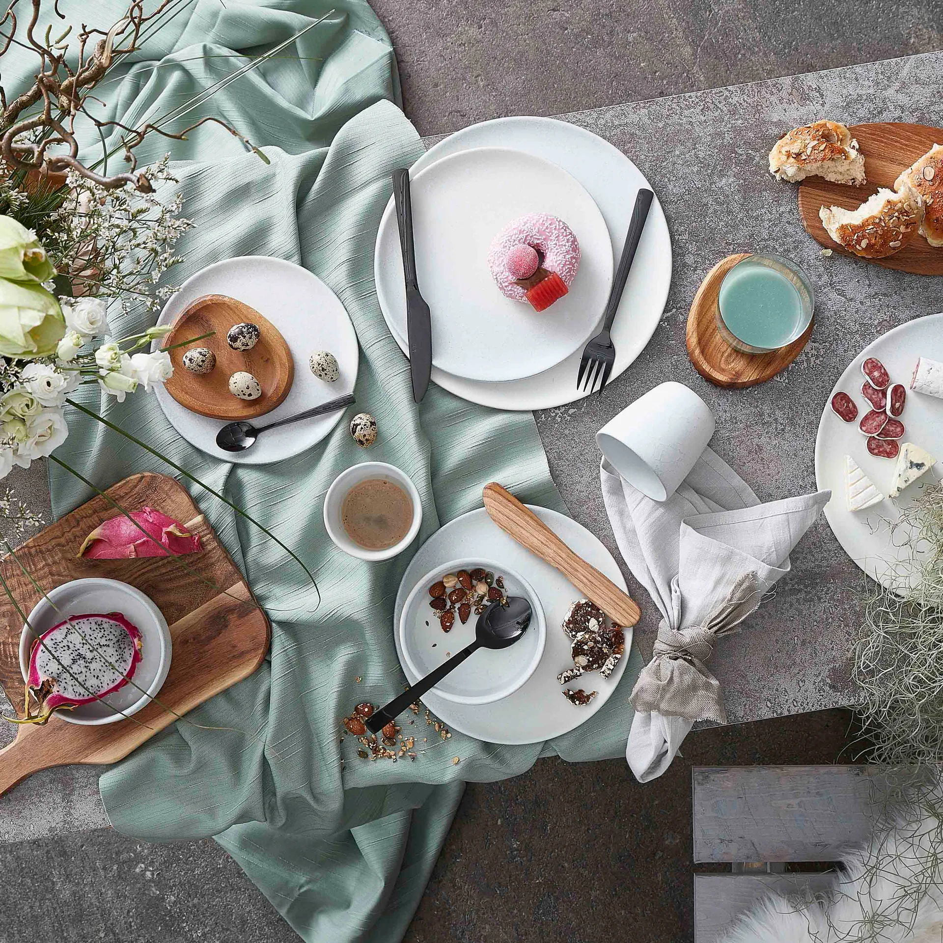 로 접시 Ø28 cm, Arctic white Aida | 아이다