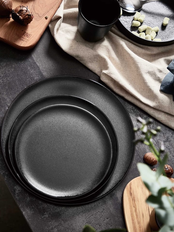 로 접시 Ø28 cm, Titanium black Aida | 아이다
