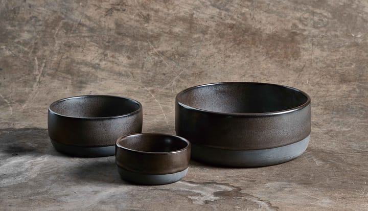 로 보울 3 피스, Metallic brown Aida | 아이다