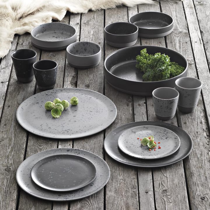 로 머그 30 cl, grey with dots Aida | 아이다
