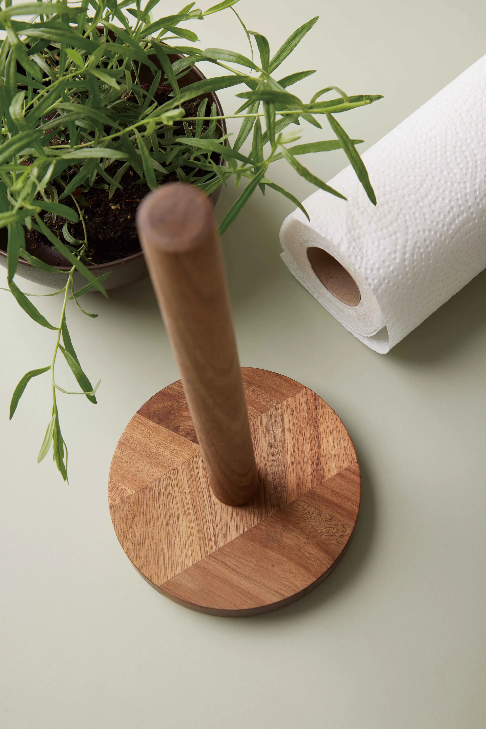 키친 페이퍼 홀더 - 아카시아 나무, 30.5 cm Aida | 아이다