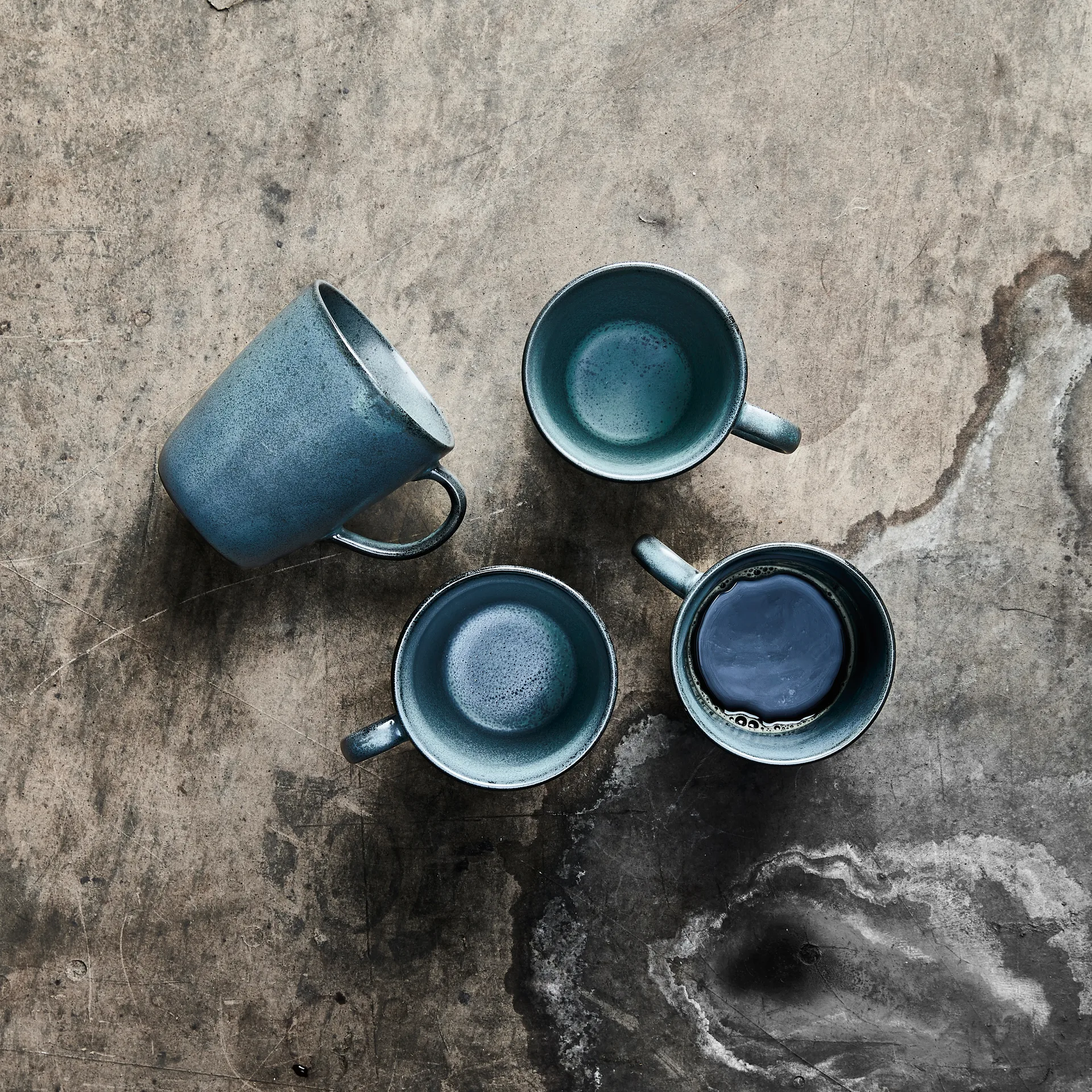 로 머그 35 cl 4개 세트, northern green Aida | 아이다