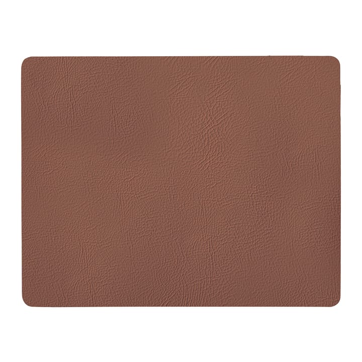 콰드로 테이블매트 35x45 cm - cognac - Aida | 아이다