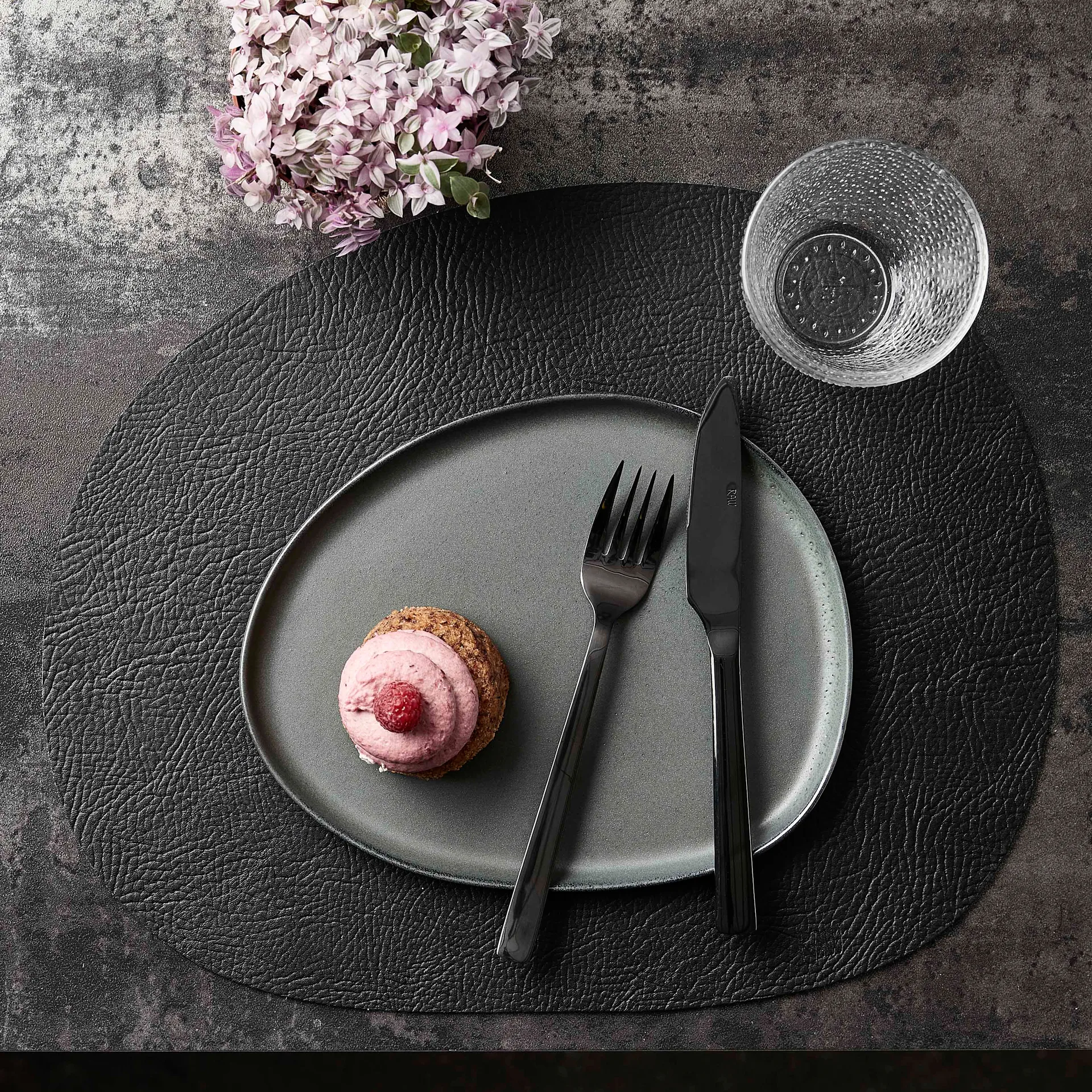 로 디너 나이프 4개 세트, Black Aida | 아이다