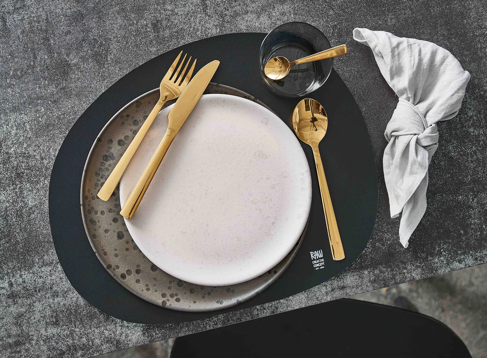 로 티스푼 4개 세트, Gold Aida | 아이다