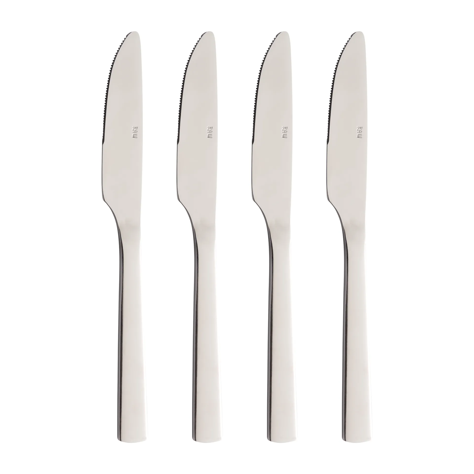 로 디너 나이프 4개 세트, Stainless steel Aida | 아이다