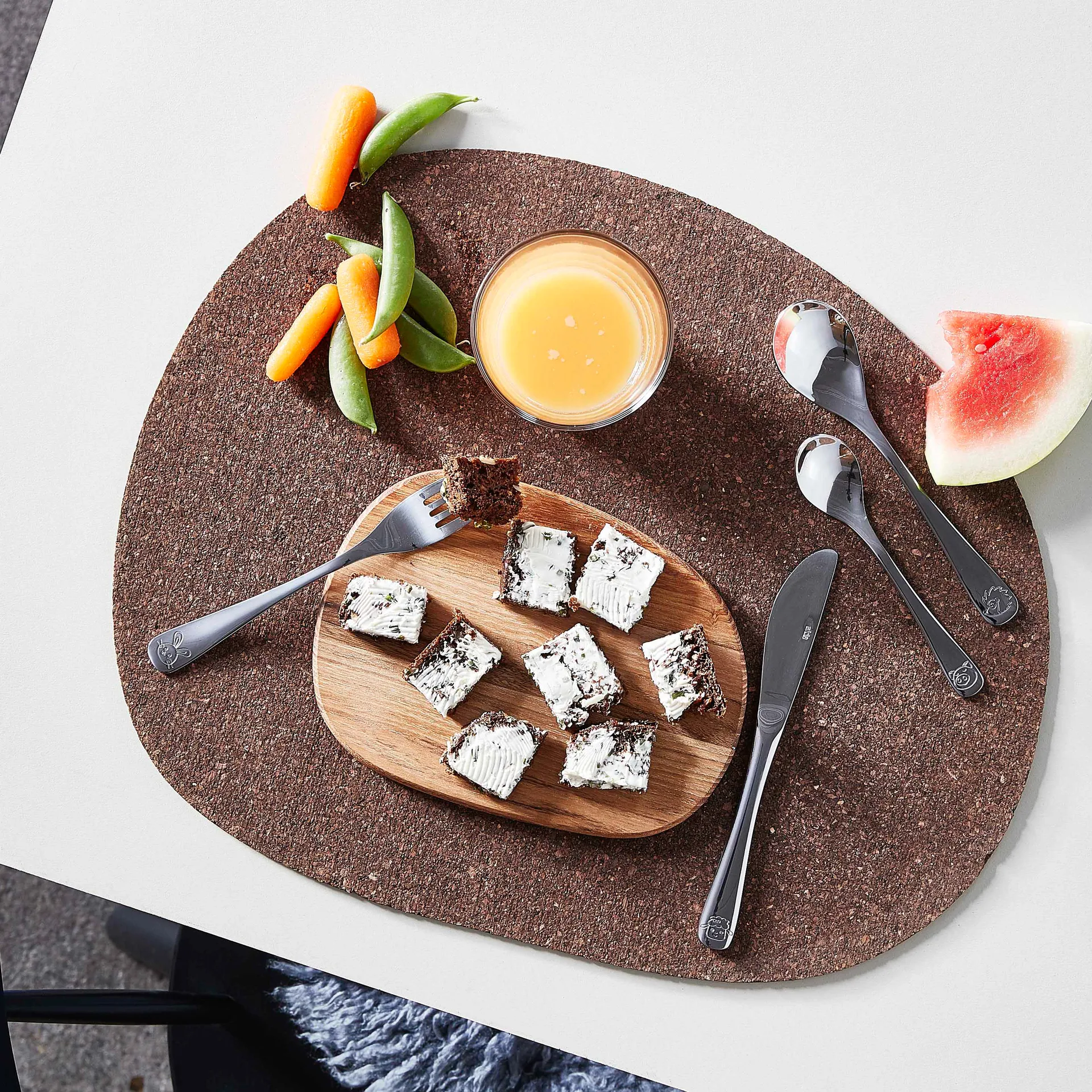 어린이용 커트러리 4 피스, Steel Aida | 아이다