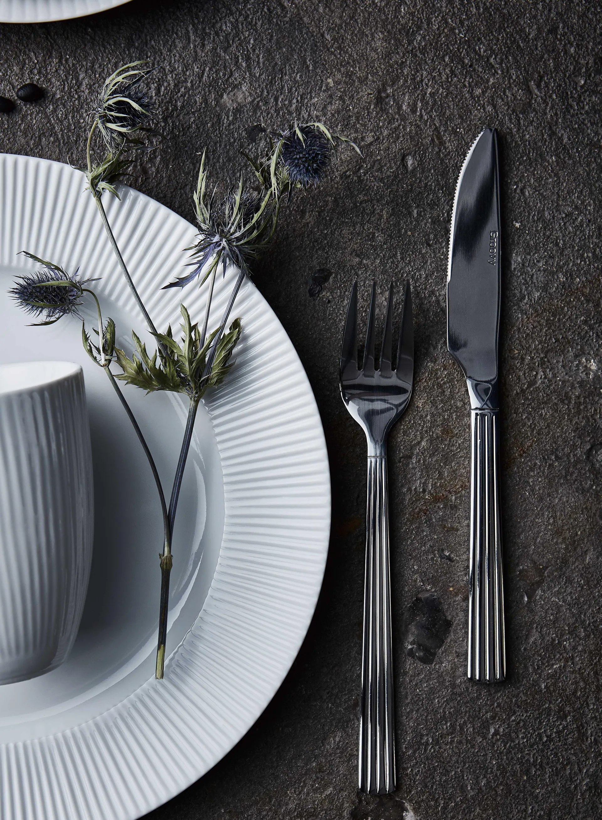 그루비 커트러리, 48 pieces Aida | 아이다