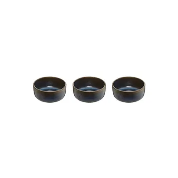 로 보울 미니 Ø7.5 cm 3개 세트 - midnight blue - Aida | 아이다