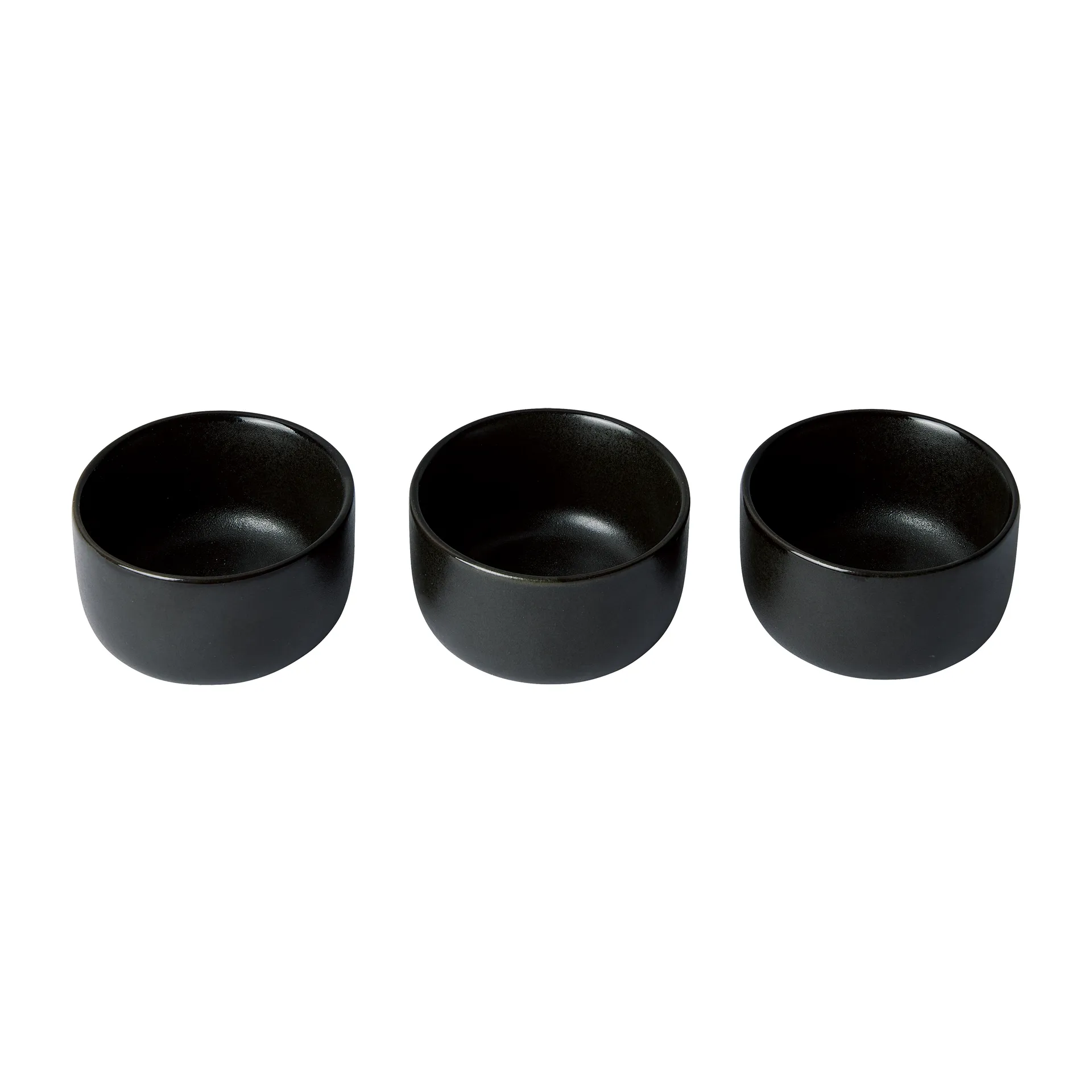 로 보울 미니 Ø7.5 cm 3개 세트, Titanium Black Aida | 아이다