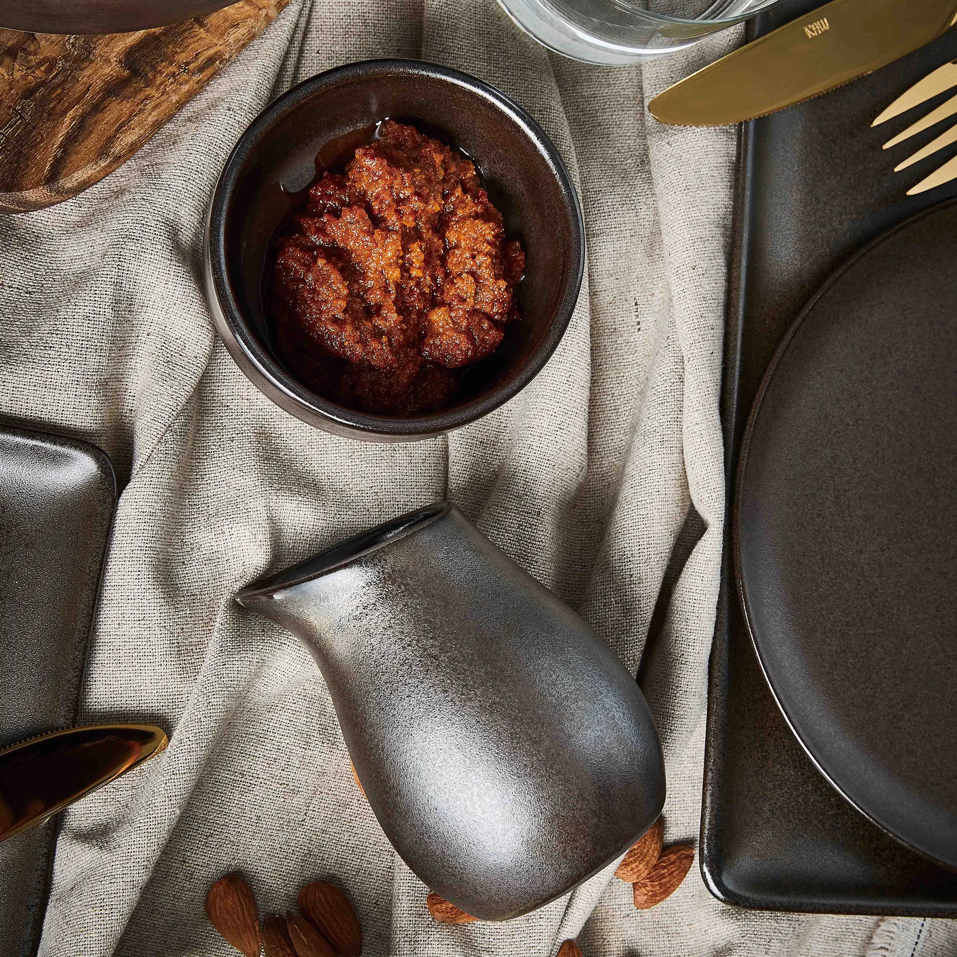 로 보울 Ø9.5 cm, metallic brown Aida | 아이다