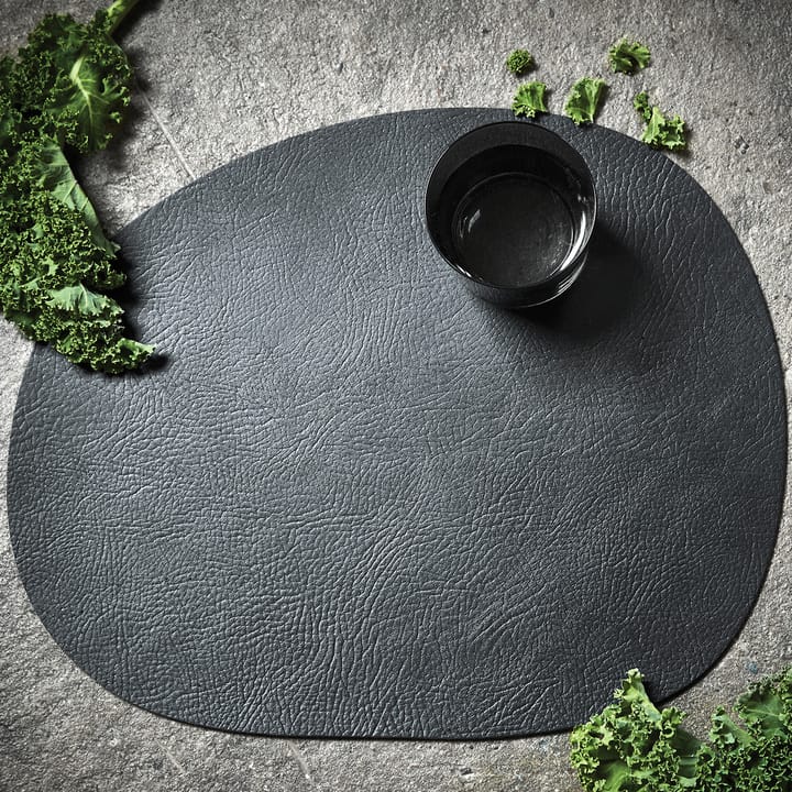 로 테이블매트 가죽, Black buffalo (black) Aida | 아이다