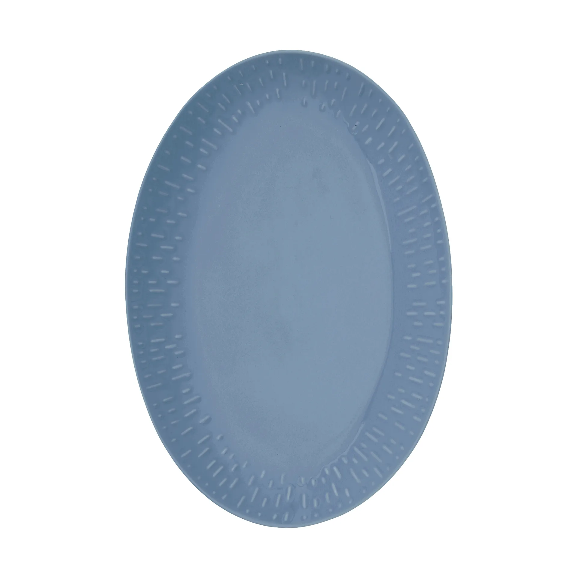 콘페티 오벌 플레이트, Blueberry, 25.5x36 cm Aida | 아이다