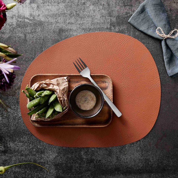 로 테이블매트 가죽, Cinnamon brown buffalo Aida | 아이다
