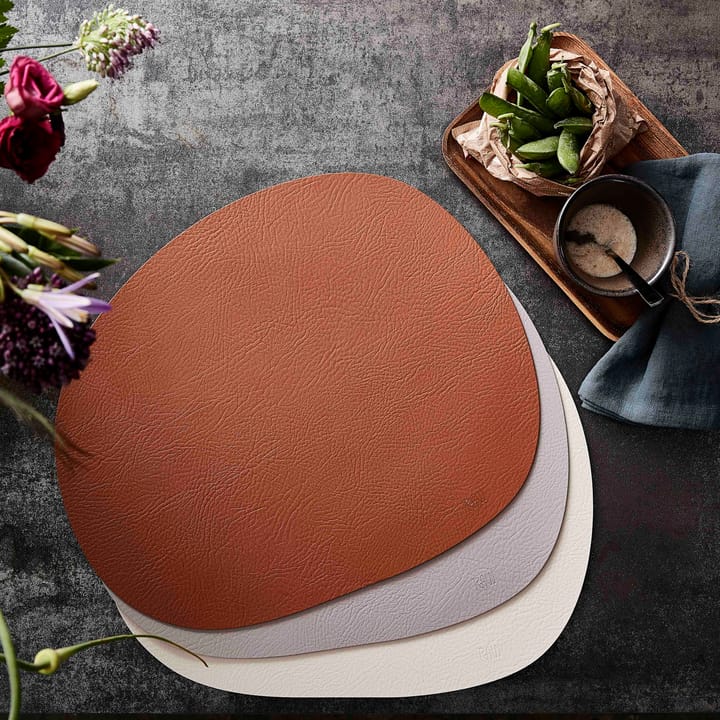 로 테이블매트 가죽, Cinnamon brown buffalo Aida | 아이다