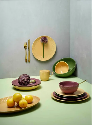콘페티 보울 - Mustard, Ø14 cm - Aida | 아이다