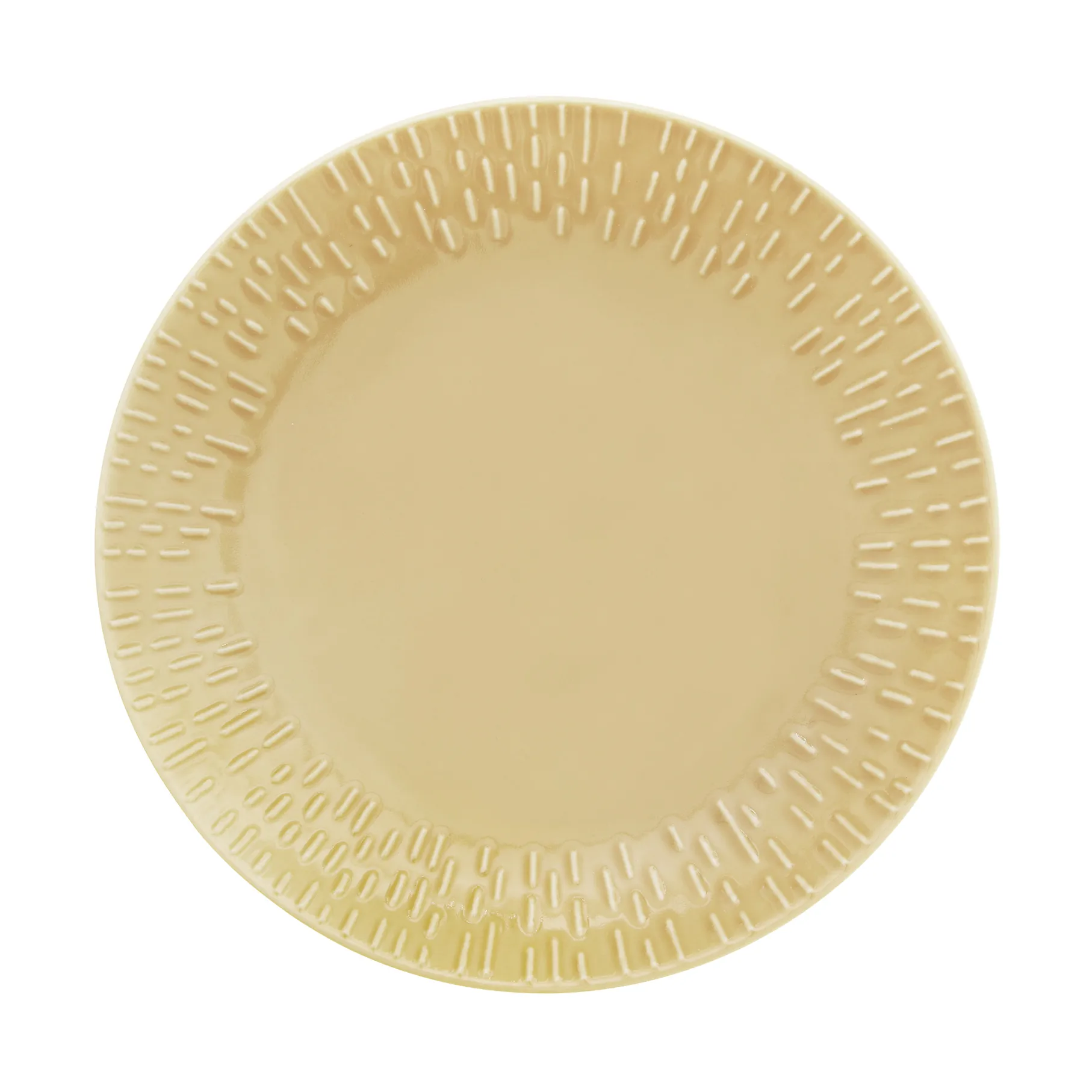 콘페티 플레이트, Mustard, Ø21 cm Aida | 아이다