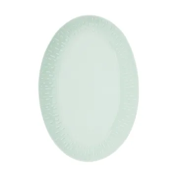 콘페티 오벌 플레이트 - Pistachio, 25.5x36 cm - Aida | 아이다