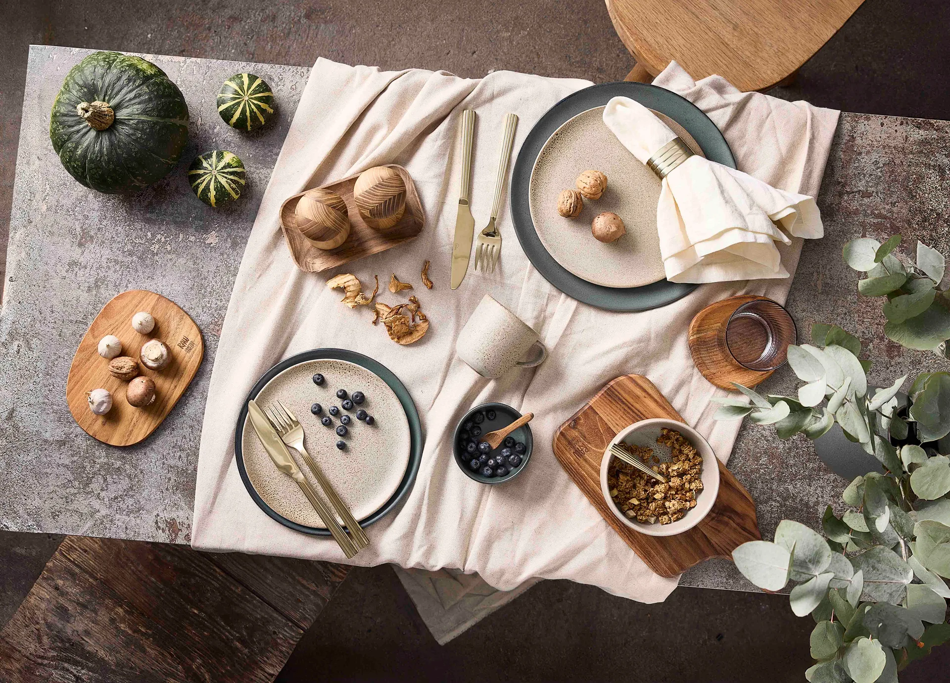 Raw 트레이 10x17 cm, Teak Aida | 아이다