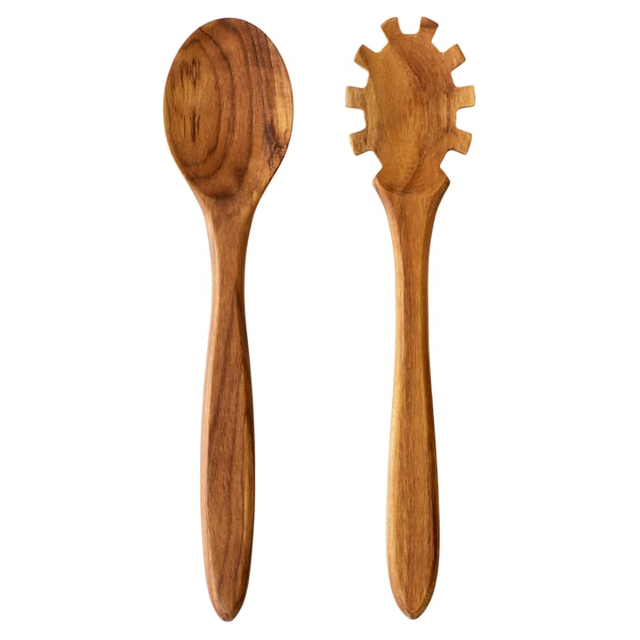 로 Raw 샐러드 커트러리 2 pieces teak - brown - Aida | 아이다