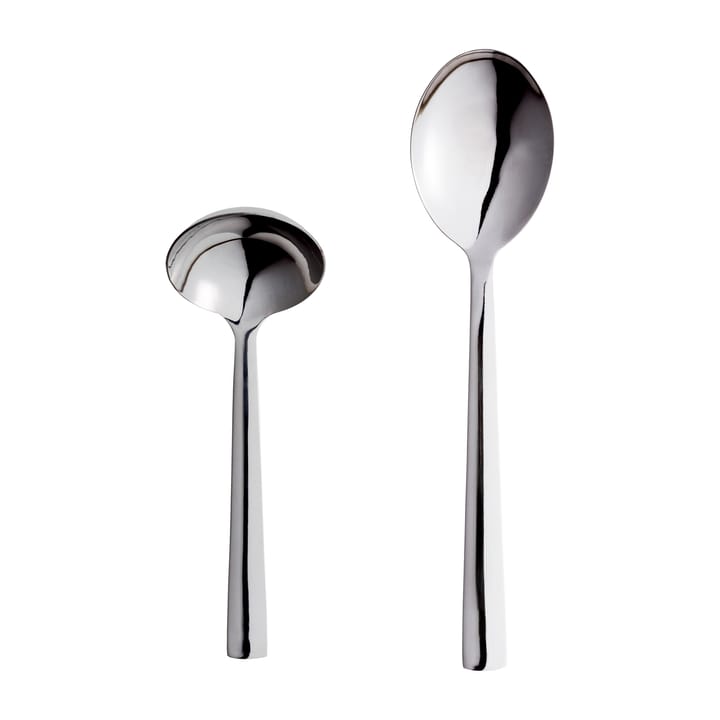 Raw 서빙 스푼 & 래들 - Blank polished stainless steel - Aida | 아이다