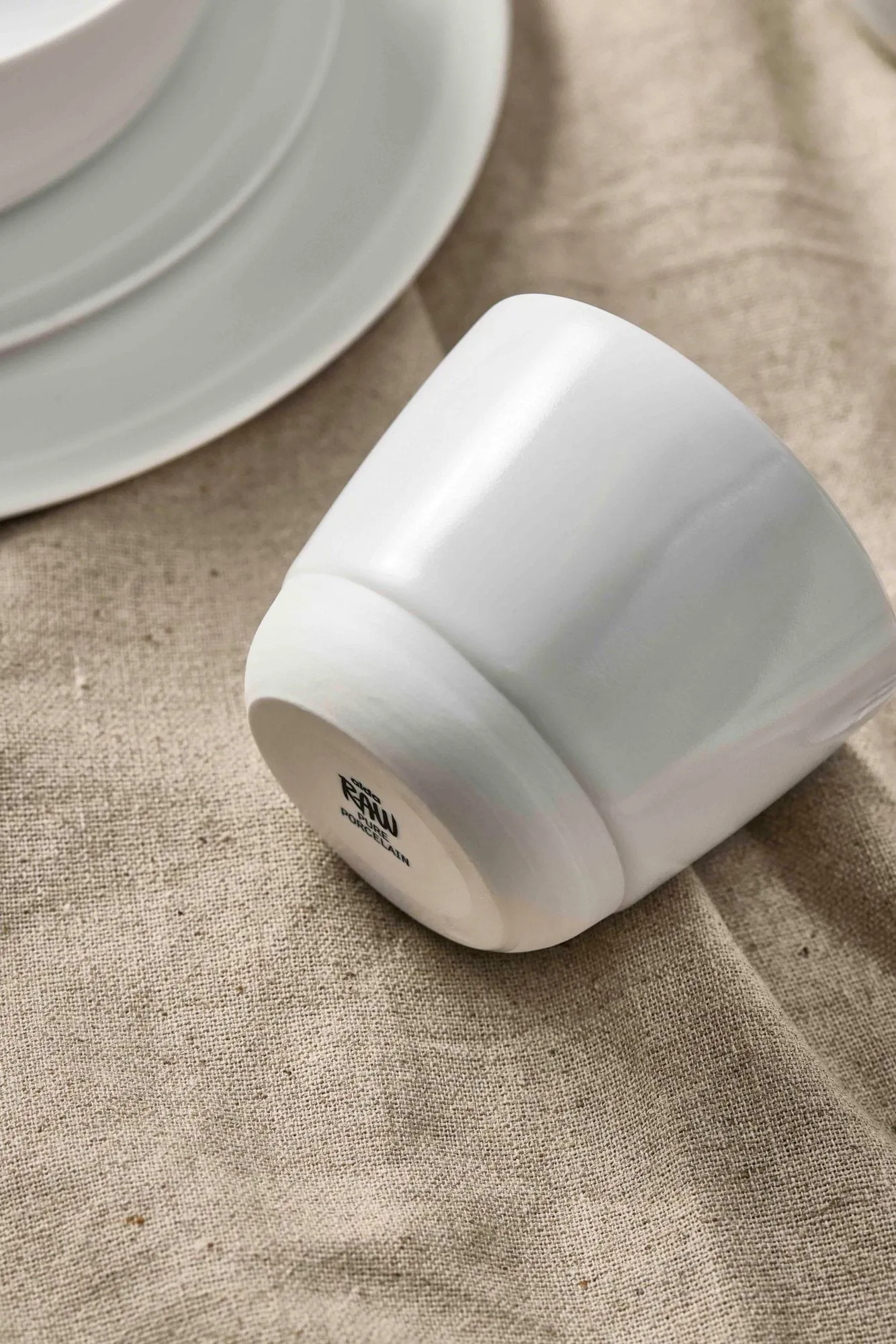 Raw 머그, Pure Porcelain, without handle Aida | 아이다