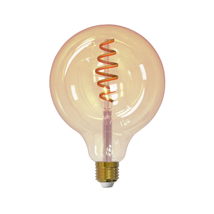 Airam 스마트홈 필라멘트 LED-글로브 전구 - Amber, 125mm, spiral e27, 6w - Airam | 아이람