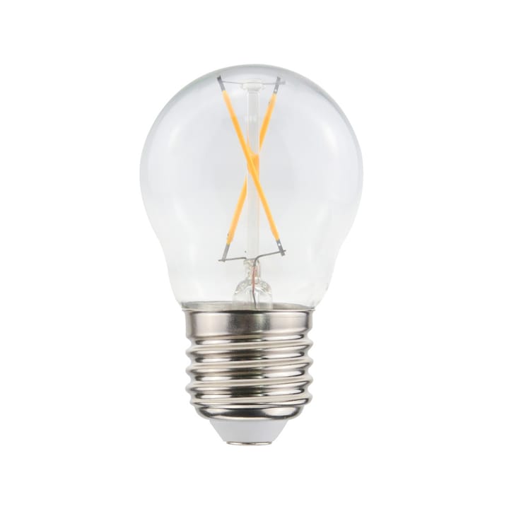 Airam 필라멘트 LED-글로브 전구 - Clear, non-dimmable, 2-filament e27, 1w - Airam | 아이람