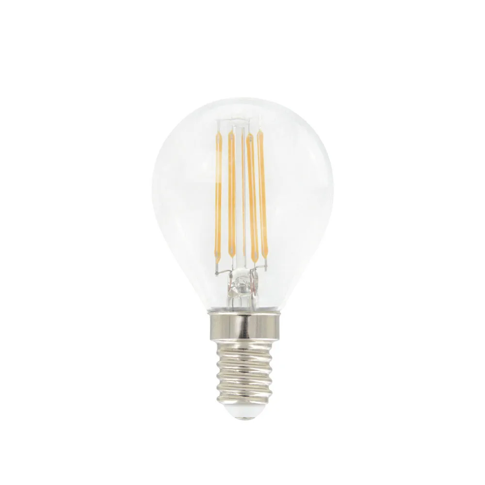 아이람 필라멘트 LED 3단계 디밍 글로브 전구, Clear, with memory, p45 e14, 5w Airam | 아이람