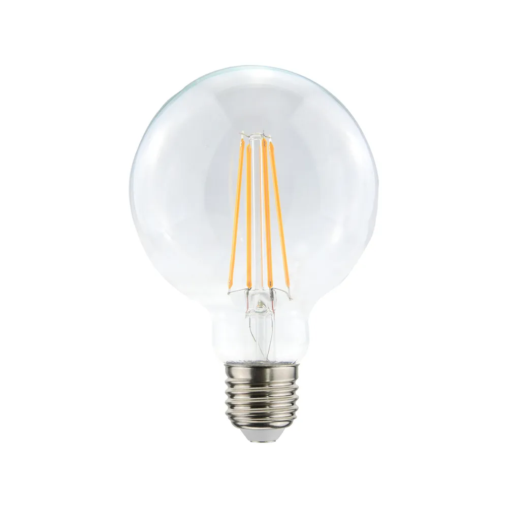 아이람 필라멘트 LED-글로브 95mm 전구, Clear, dimmable e27, 4w Airam | 아이람