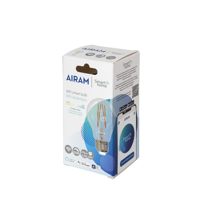 아이�람 스마트홈 필라멘트 LED-일반 전구, Clear e27, 5w Airam | 아이람