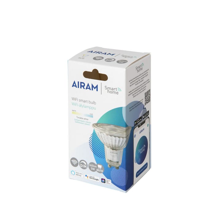 아�이람 스마트홈 LED 전구, Clear, par16, 36°, glass body gu10, 5w Airam | 아이람