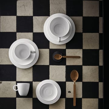 바베로 티 컵과 소서 2개 세트 - white - Alessi | 알레시
