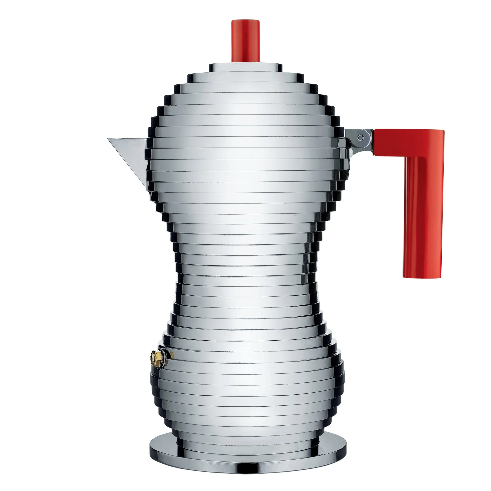 풀시나 에스프레소 메이커 6 컵, red handle Alessi | 알레시