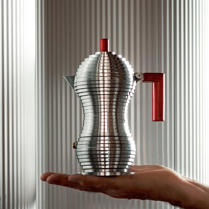 풀시나 에스프레소 메이커 6 컵, red handle Alessi | 알레시