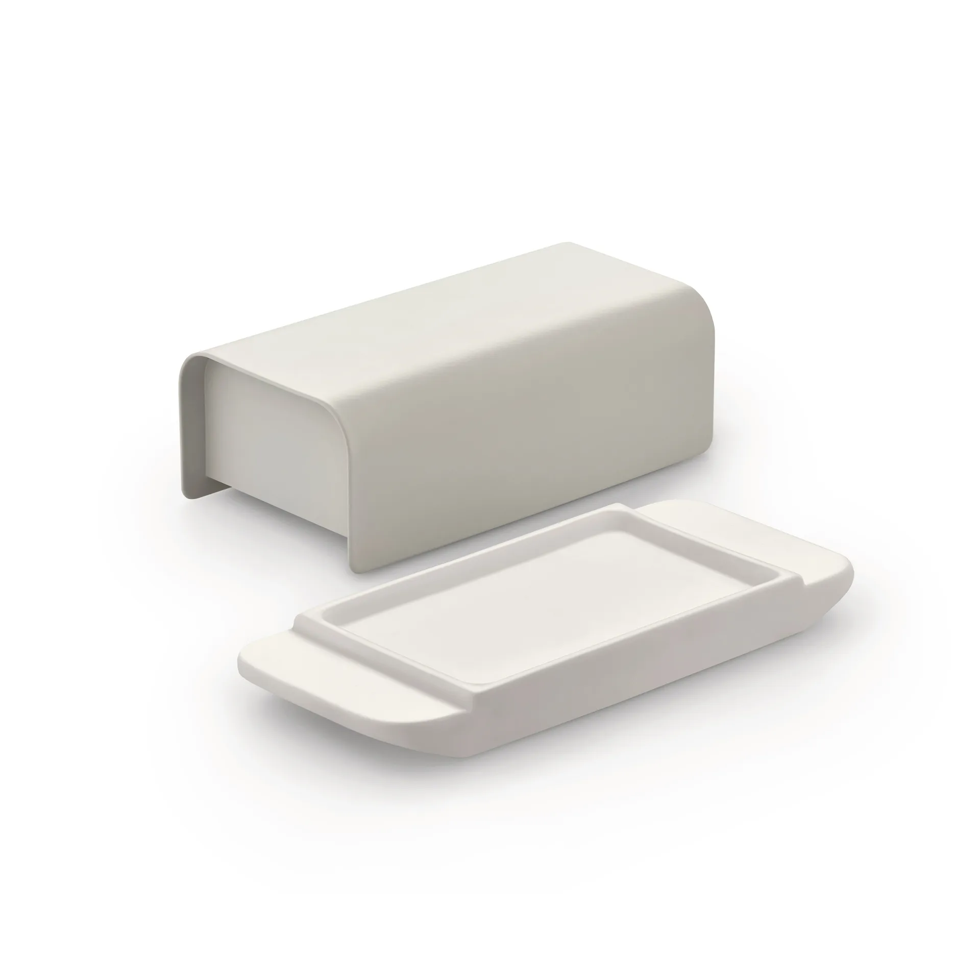 마티나 버터 디쉬 9.5x21 cm, Warm grey-stainless steel Alessi | 알레시