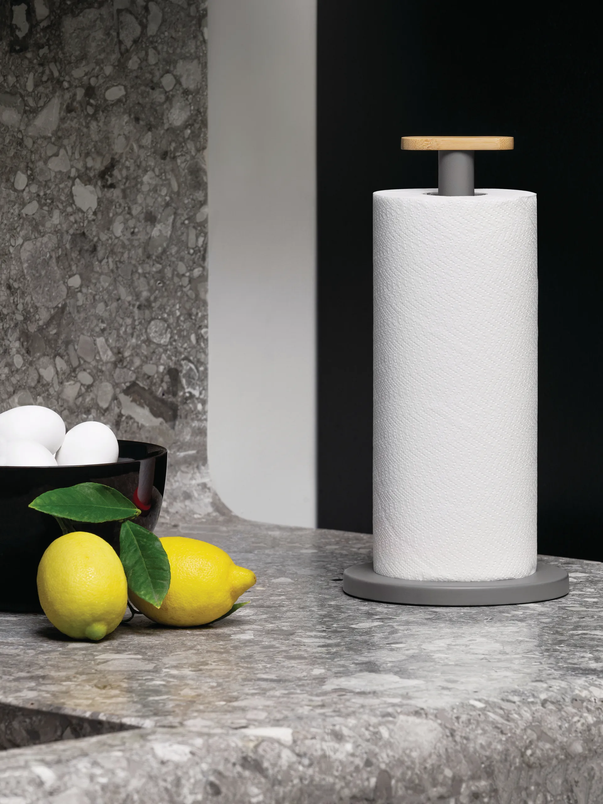 마티나 키친 페이퍼 홀더, Dark grey Alessi | 알레시