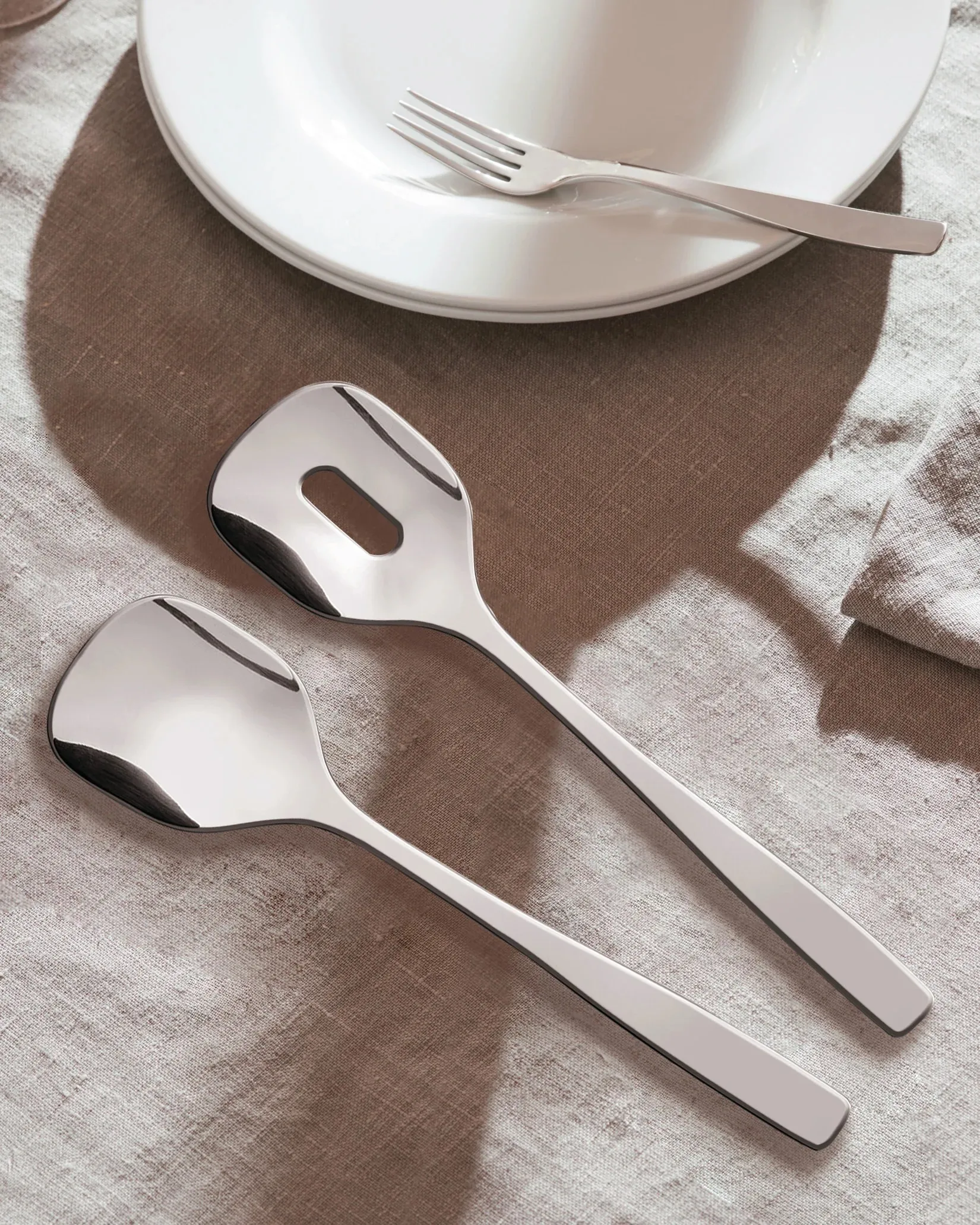 KnifeForkSpoon 샐러드 세트, Stainless steel Alessi | 알레시