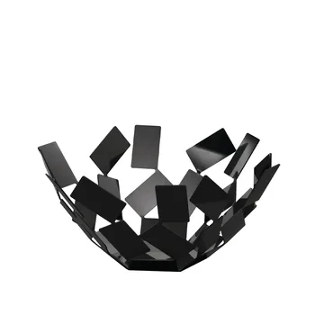La Stanza dello Scirocco fruit 바스켓 - Black, large - Alessi | 알레시