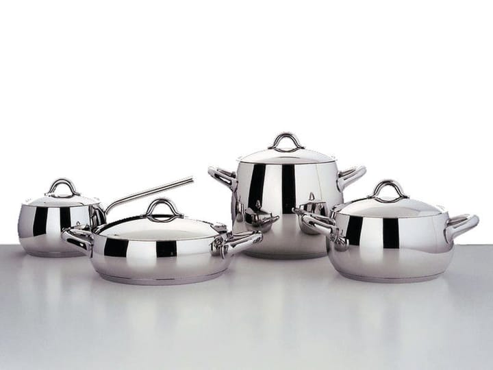 Mami 냄비 set 7 pieces - Stainless steel - Alessi | 알레시