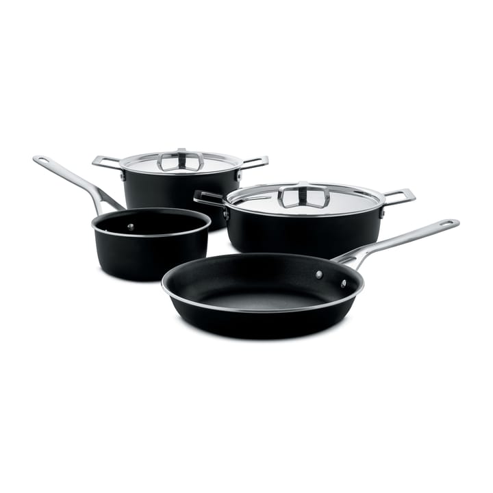 Pots&Pans 냄비 set 6 pieces - Black - Alessi | 알레시