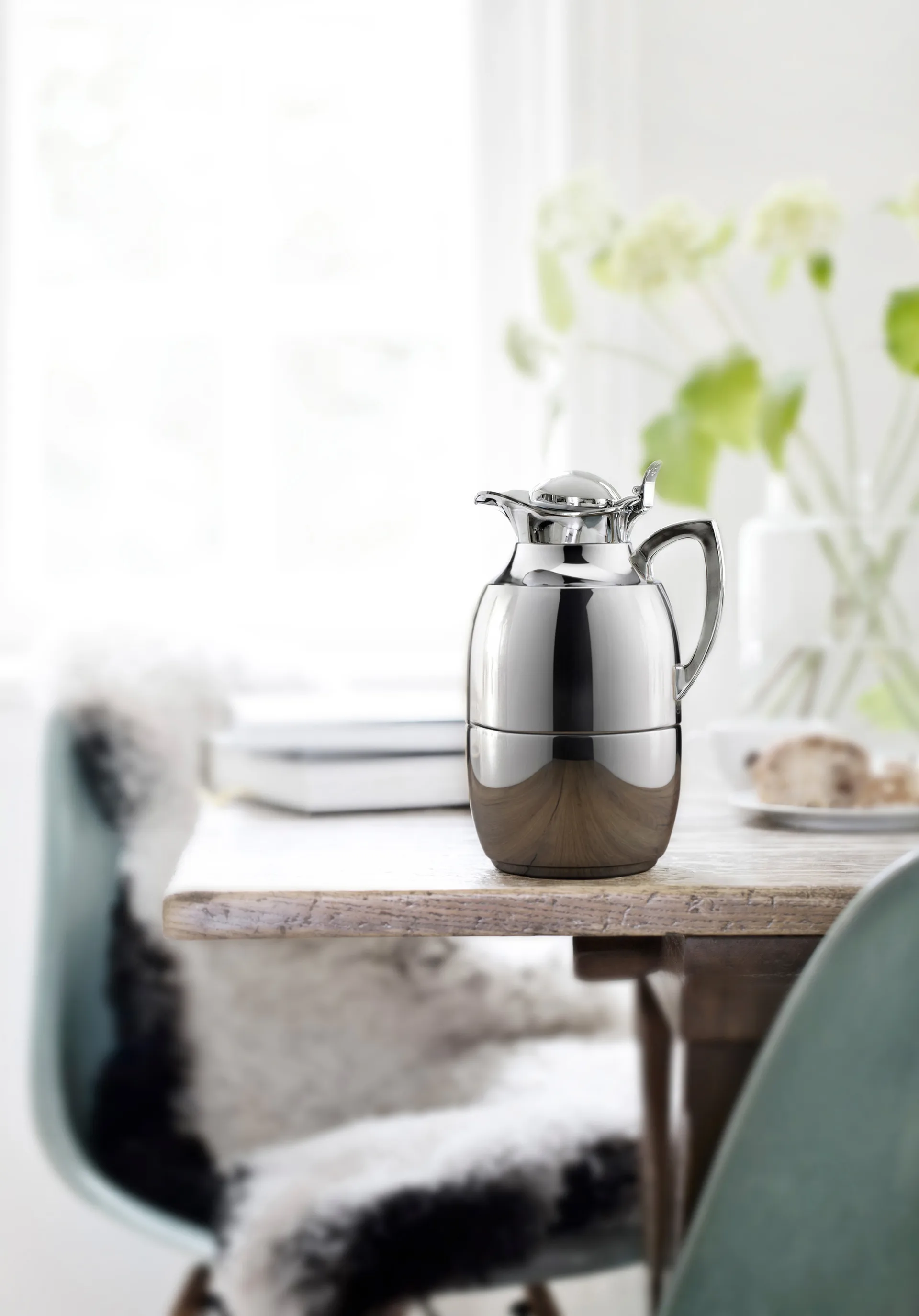 쥬엘 보온병 1L, Chrome plated stainless steel Alfi | 알피