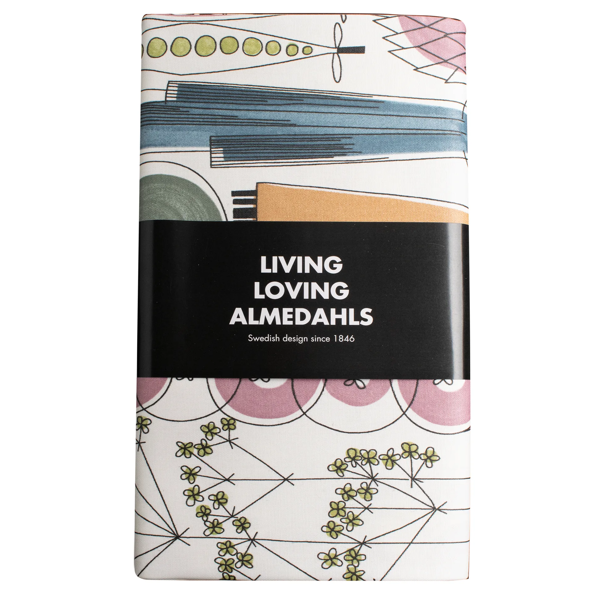 픽닉 오일클로스 145x220 cm, blue-pink Almedahls | 알메달스