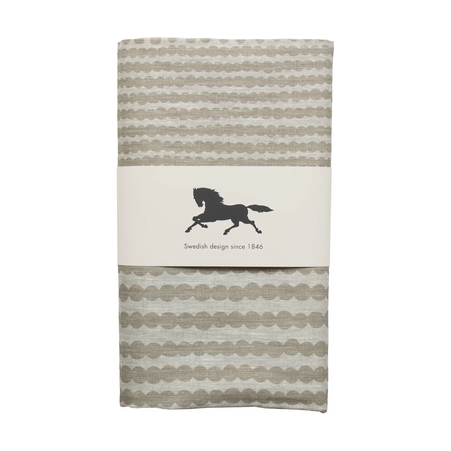 프릭티그 테이블클로스 145x250 cm, Natural-taupe Almedahls | 알메달스