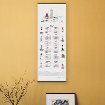 스웨디시 파인 트리 달력 2024 - 35x90 cm - Almedahls | 알메달스