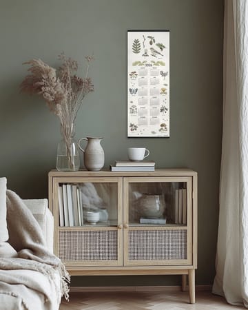 포레스트 워크 캘린더 2026 - 35x90 cm - Almedahls | 알메달스
