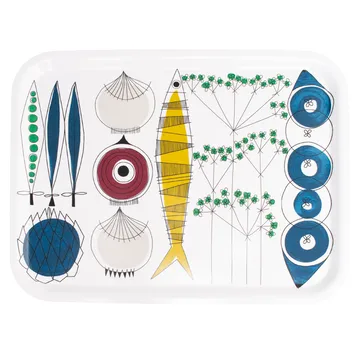 픽닉 트레이 20x27 cm - blue-multi - Almedahls | 알메달스